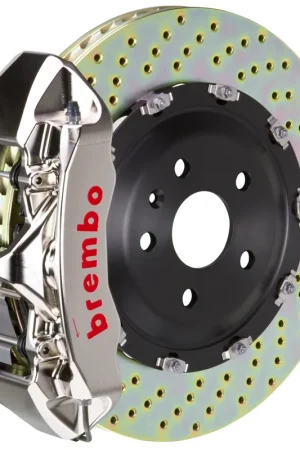 Brembo Front, 365x34 2-Piece Discs, Nickel Plated Calipers - GTXRX1NX-8520A Flash Sale