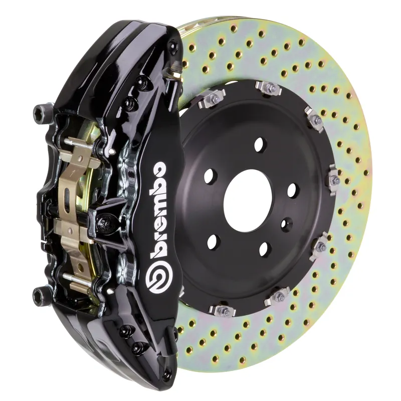 Big Sale Brembo Front, 380x34 2-Piece Discs, Black Calipers - 1JX-9017A