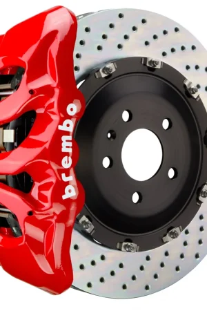 Fresh Stock Brembo Front, 380x34 2-Piece Discs, Black Calipers - 1TX-9007A