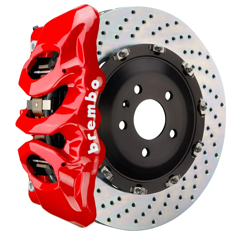 Fresh Stock Brembo Front, 380x34 2-Piece Discs, Black Calipers - 1TX-9007A