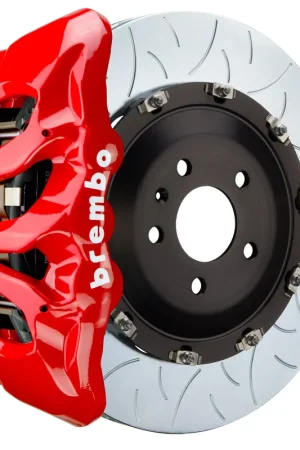 Warranty Included Brembo Front, 380x34 2-Piece Discs, Black Calipers - 1TX-9015A