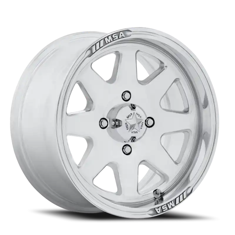 Viral MSA Spark UTV M54 HX 14x7 +10 4x156mm 115.1mm Polished