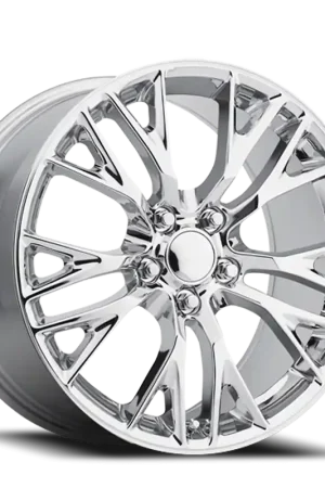 Factory Reproductions FR 22 2015 C7 Z06 Replica CH 19x8.5 +56 5x120.65mm 70.3mm Chrome Markdown