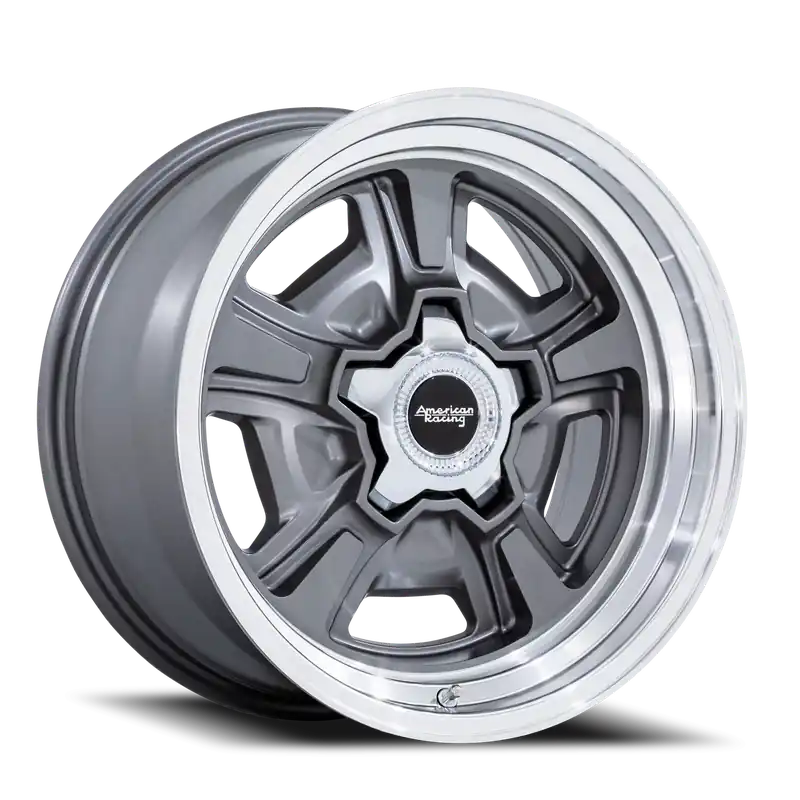 American Racing Marauder AD 22x9 +6 5x127mm 78.1mm Anthracite Diamond Cut Lip Final Sale
