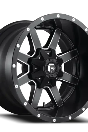 Fuel Maverick D538 20x9 +1 8x170mm 125.2mm Black Milled Reduced Price