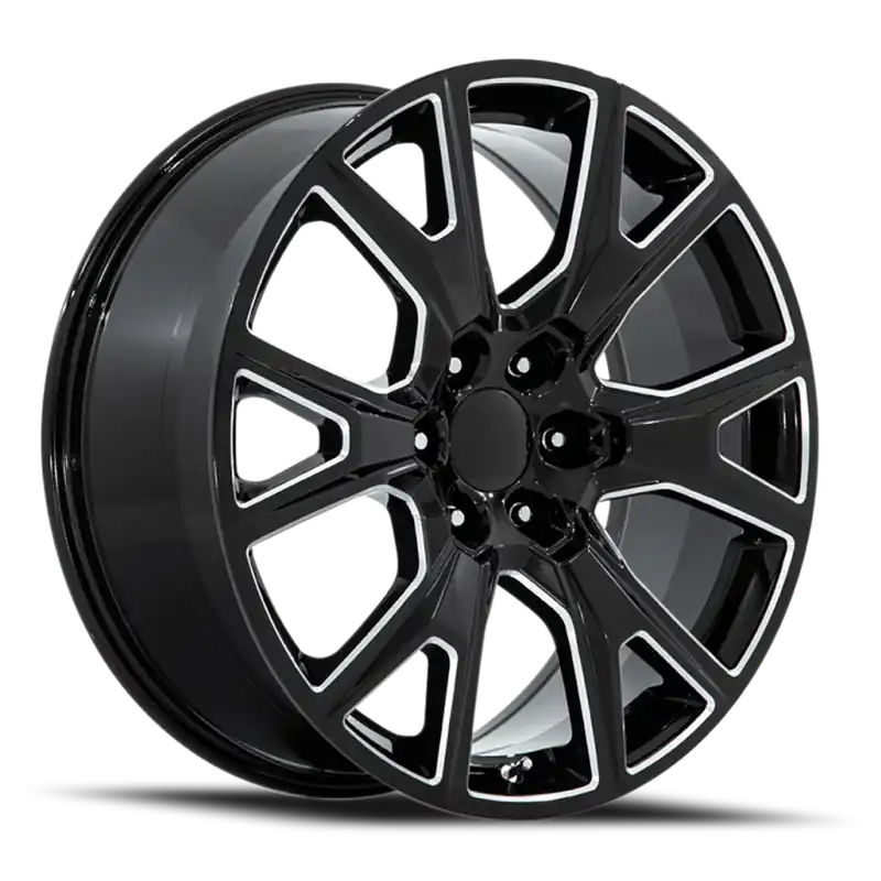 Sale Performance Replica PR199 BM 26x10 +31 6x139.7mm 78.1mm Gloss Black Milled
