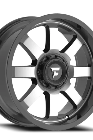 Limited Edition Fittipaldi Offroad Alpha Series FA16MB 18x9 +12 5x114.3/5x127mm 78.1mm Gloss Black Machined