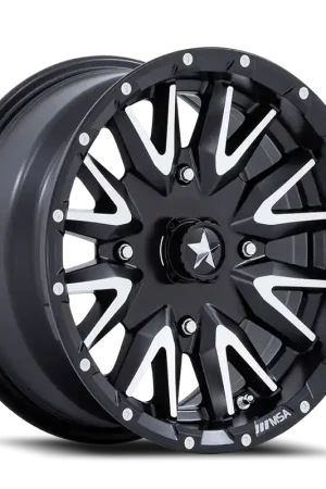 MSA Creed M49 MBM 16x7 +10 4x156mm 115.1mm Matte Black Machined Must Have