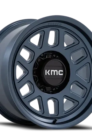 Final Sale KMC Mesa Forged Monoblock KM451 LX 18x9 +18 8x180mm 124.2mm Metallic Blue