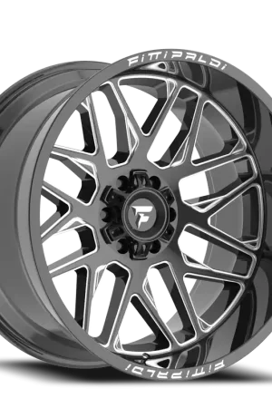 Popular Fittipaldi Offroad Alpha Series FA19BM 20x9 +18 6x135/6x139.7mm 106.2mm Gloss Black Milled