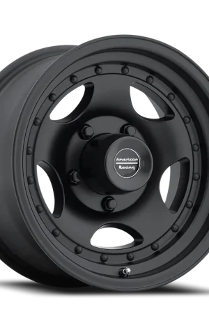 American Racing AR23 BK 15x8 -19 5x127mm 83.06mm Satin Black Clear Coat Must Have