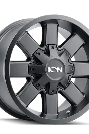 Direct From Manufacturer Ion 141Satin Black 18x9 8x165.1 18mm 125.2mm