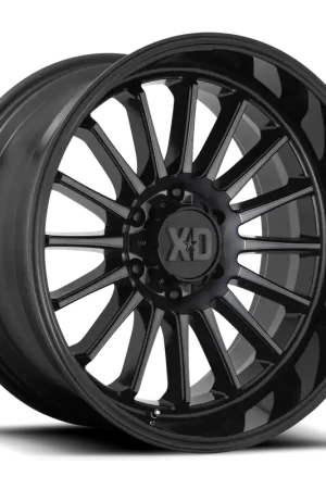 Genuine XD Series Whiplash XD857 GB-GT 20x10 -18 6x139.7mm 106.1mm Gloss Black Gray Tint