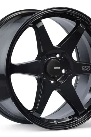 Enkei T6R BK 18x8 +40 5x114.3mm 72.6mm Gloss Black Brand New