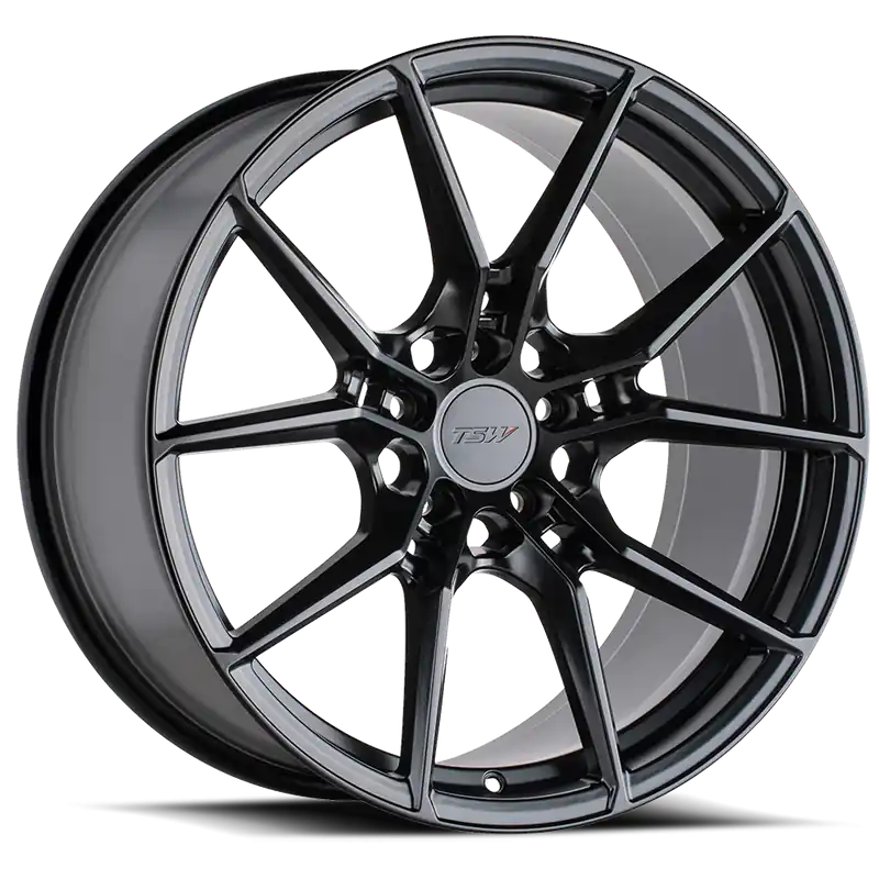 TSW Neptune GB 20x10 +40 5x114.3mm 76.1mm Semi Gloss Black Wholesale