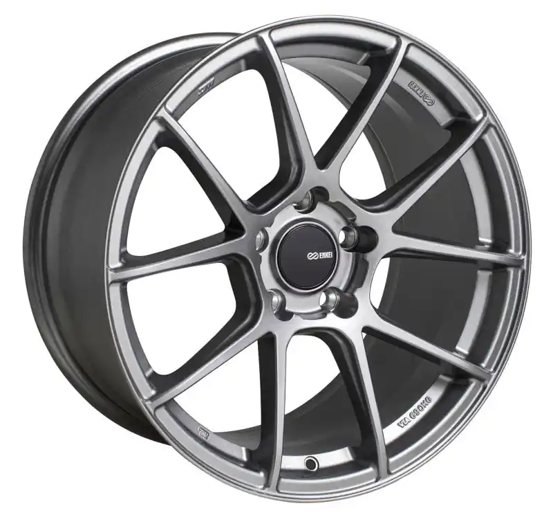 Enkei TS-V GR 18x9.5 +38 5x114.3mm 72.6mm Storm Gray Fresh Stock