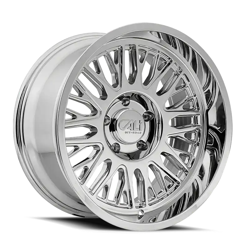 Cali OffxRoad Vertex 9116 Chrome 24x14 8x165.1 x76mm 125.2mm High Quality