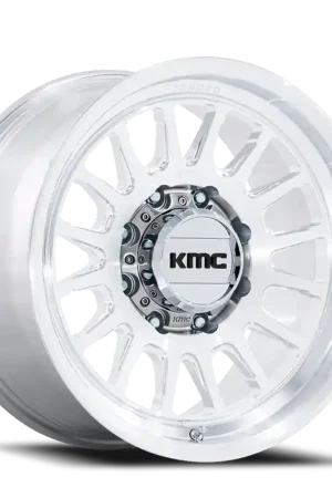 Price Cut KMC Impact Forged Monoblock KM452 DX 18x9 +0 8x180mm 124.2mm Machined Raw Machined