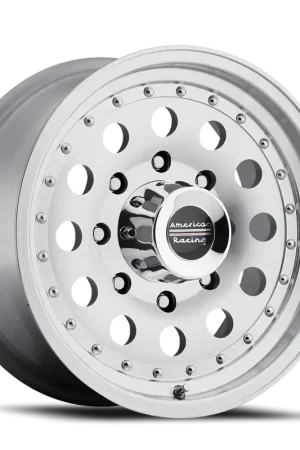 Bulk Order American Racing Outlaw II AR62 SL 16x10 -25 8x165.1mm 130.81mm Machined Silver Clear Coat