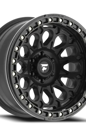 Place Order Fittipaldi Offroad Beadlock Series FB153B 17x9 -15 6x135mm 87.1mm Satin Black Gloss Black Forged Ring