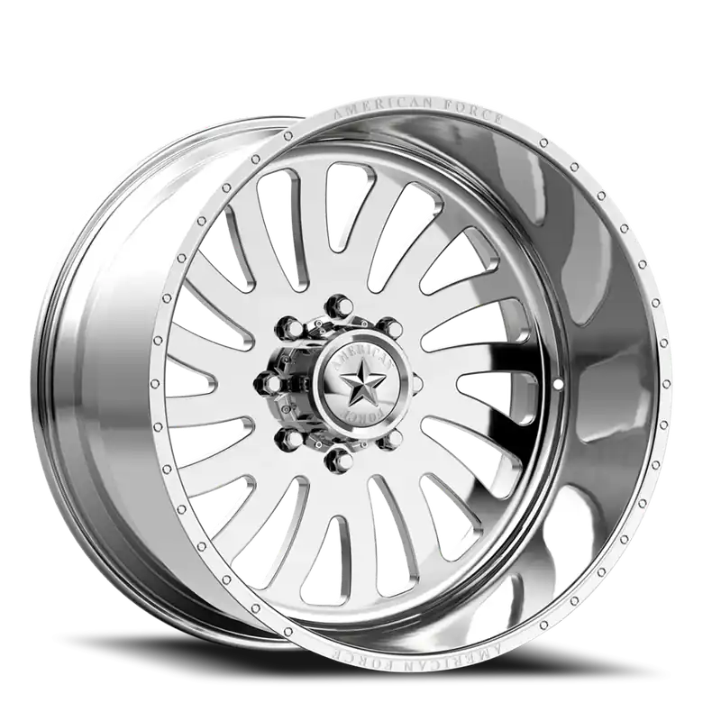 American Force 74 Octane SS 20x10 -18 5x127mm 71.5mm Polished Limited Edition