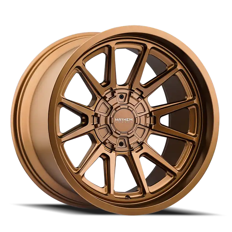 Mayhem Intrepid 8116 Satin Bronze 20x9 6x135/6x139.7 0mm 106mm Worldwide Shipping