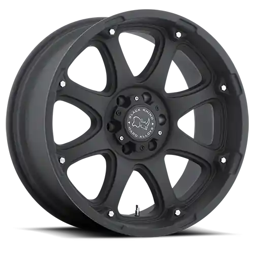 Grab Now Black Rhino Glamis 18x9 -12 6x139.7mm 112mm Matte Black
