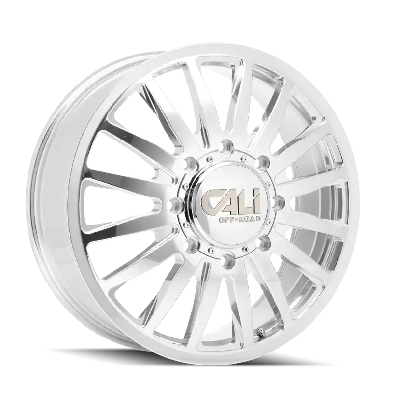 Certified Cali OffxRoad Summit Dually Front 9110 Polished 20x8.25 8x200 115mm 142mm