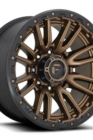 Order Now Fuel Rebel D681 20x9 +1 8x170mm 125.1mm Matte Bronze Black Bead Ring