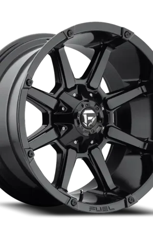 Fuel Coupler D575 20x9 +19 6x120/6x139.7mm 78.1mm Gloss Black Same Day Shipping