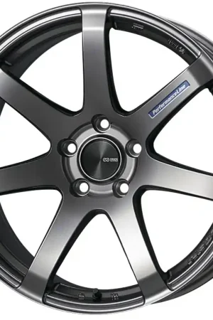 Enkei PF07 17x8 +35 5x114.3mm 75mm Dark Silver Top Rated