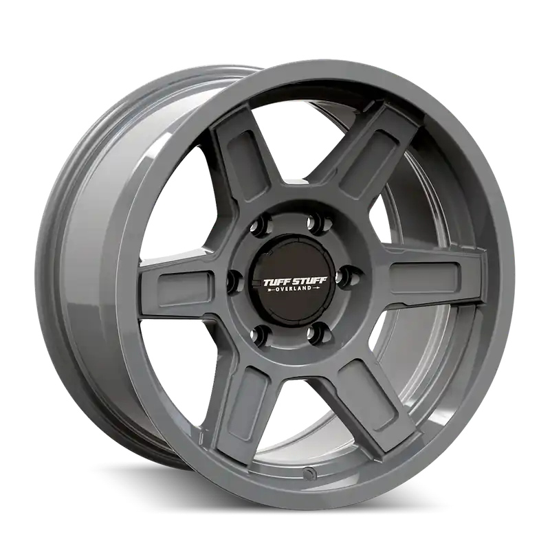 Tuffstuff Ascent TS01 Gloss Grey 17x8.5 6x135 0mm 87.1mm Special Discount