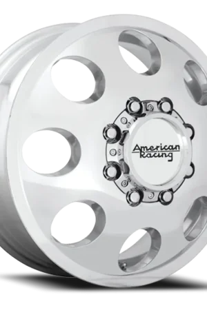 Fresh Stock American Racing Baja Dually AR204 PO 16x6 +111 8x165.1mm 125.5mm Polished