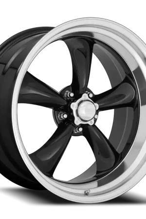 Modern American Racing Torq Thrust II VN315 22x11 +18 5x127mm 83.06mm Gloss Black Machined Lip