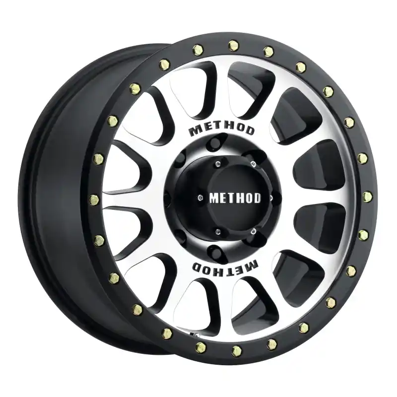 Method MR305 NV 17x8.5 0mm Offset 8x6.5 130.81mm CB Machined/Black Street Loc Wheel Top Pick