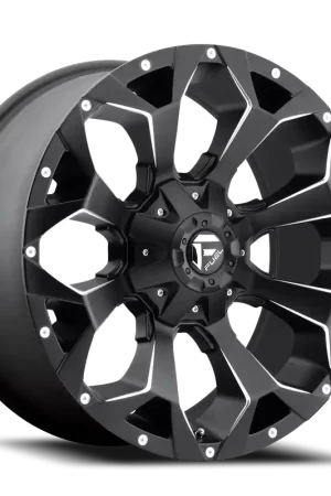 Order Now Fuel Assault D546 17x9 +1 5x114.3/5x127mm 78.1mm Matte Black Milled