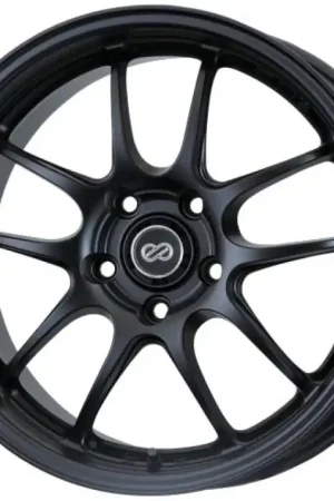 Enkei PF01SS 17x9 5x114.3 60mm Offset 75mm Bore Diameter Matte Black Wheel Super Sale