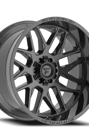 Fittipaldi Offroad Alpha Series FA19B 20x12 -44 6x135/6x139.7mm 106.2mm Gloss Black Special Discount