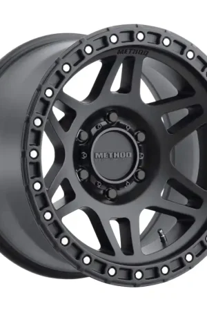 Method MR312 17x9 -12mm Offset 6x5.5 106.25mm CB Matte Black Wheel Discount