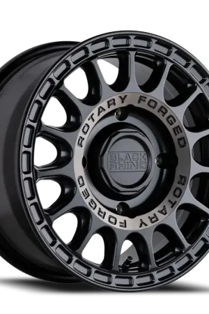 Wholesale Black Rhino Sandstorm UTV SGB 15x7 +36 4x110mm 80.2mm Semi Gloss Black Machined Tint Ring