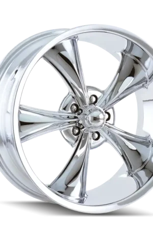 Ridler 695 Chrome 17x7 5x114.3 0mm 83.82mm Reduced Price