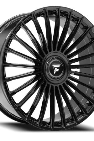 Factory Price Fittipaldi Street FS370B 24x10 +20 5x115mm 74.1mm Gloss Black