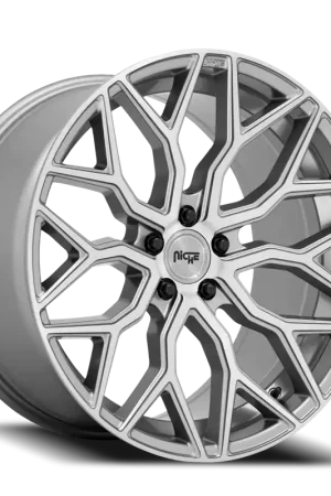 Niche Mazzanti M265 20x10.5 +40 5x112mm 66.5mm Brushed Anthracite Clear Tint Deal