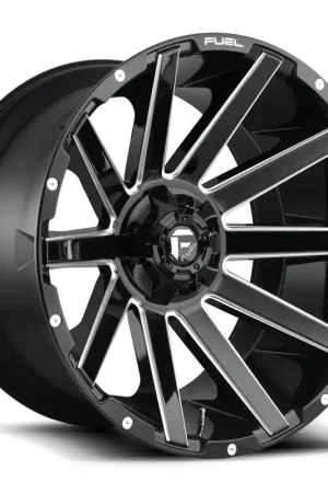 Save Now Fuel Contra D616 20x9 +2 6x135/6x139.7mm 106.1mm Matte Black Milled