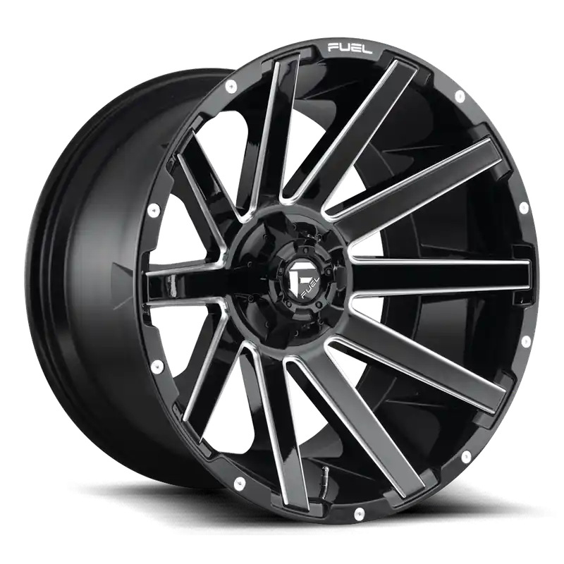 Save Now Fuel Contra D616 20x9 +2 6x135/6x139.7mm 106.1mm Matte Black Milled