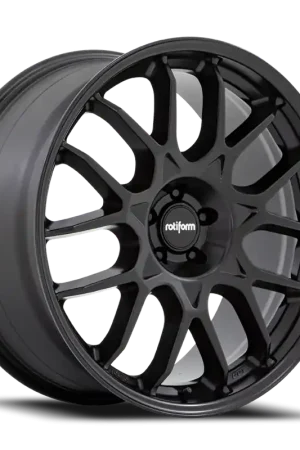 Rotiform ZWS R195 21x9.5 +25 5x112mm 66.56mm Matte Black Professional Grade