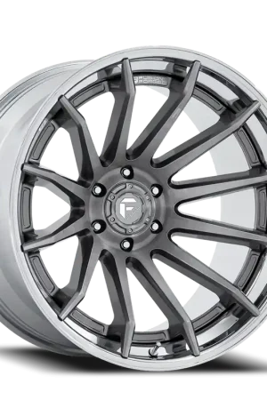 Hot Picks Fuel Burn FC403AP 20x10 -18 5x127mm 71.5mm Platinum Chrome Lip
