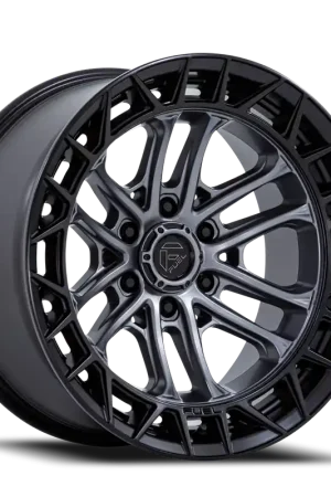 Place Order Fuel Celsius AB 17x9 -12 6x135mm 87.1mm Matte Gunmetal Matte Black Lip