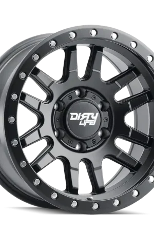 Dirty Life Canyon Pro 9309 Satin Black 17x9 6x139.7 x12mm 106mm Original