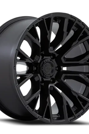 Fuel Rebar 6 D847 17x9 +1 6x139.7mm 106.1mm Blackout While Supplies Last